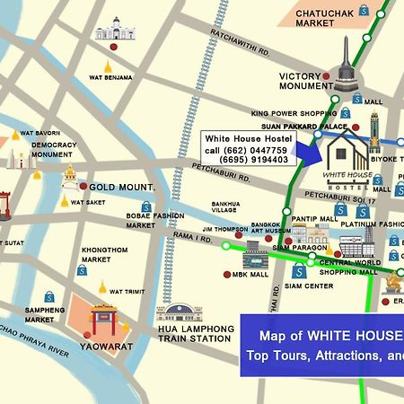 White House Hostel Μπανγκόκ Εξωτερικό φωτογραφία